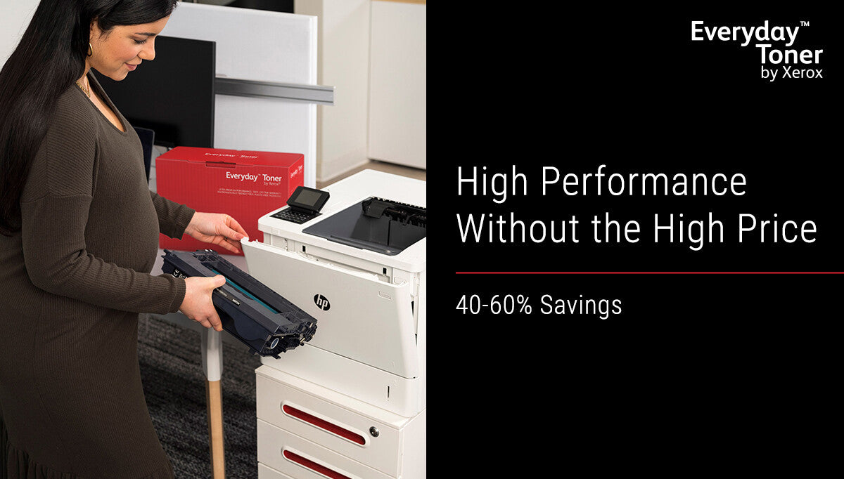 Everyday™ Black Toner by Xerox compatible with HP 37X (CF237X), High capacity