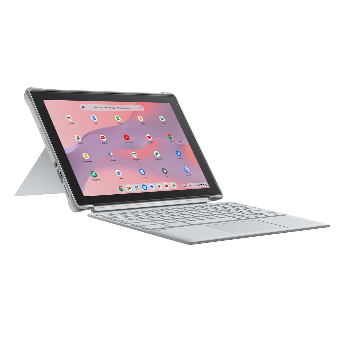 ASUS Chromebook CM3001DM2A-R70052 MediaTek Kompanio 520 26.7 cm (10.5") Touchscreen WUXGA 4 GB LPDDR4x-SDRAM 64 GB eMMC Wi-Fi 6 (802.11ax) ChromeOS Silver