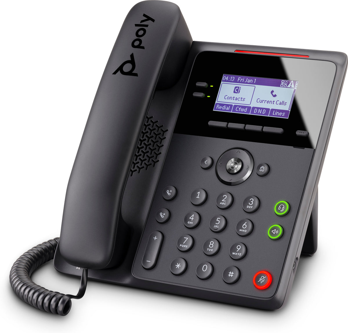 Poly Phones Line Key Light POLY Edge B10 IP Phone with Power Supply PRC – Direct Computers