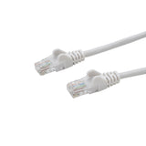 connektgear 15m RJ45 CAT6 UTP Stranded Flush Moulded LS0H Network Cable - 24AWG - White