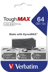 Verbatim ToughMAX - USB Drive 64 GB - Black