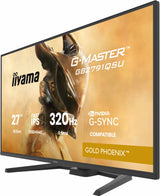 iiyama G-MASTER GB2791QSU-B1 computer monitor 68.6 cm (27") 2560 x 1440 pixels Wide Quad HD Black