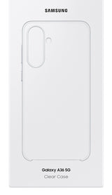 Samsung EF-QA366 mobile phone case 17 cm (6.7") Cover Transparent