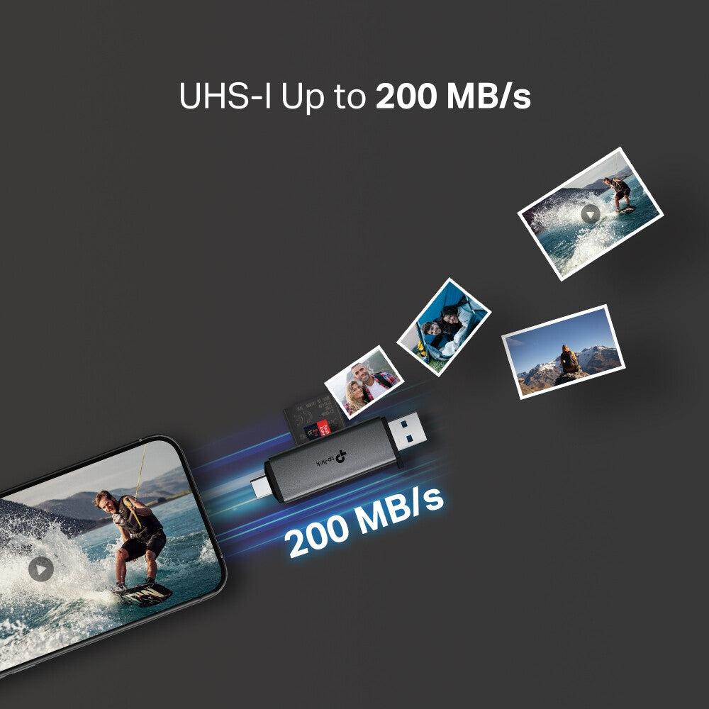 TP-Link UA430D card reader USB 3.1 Black