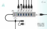 i-tec USB-C/USB-A Charging Metal HUB 7 Port