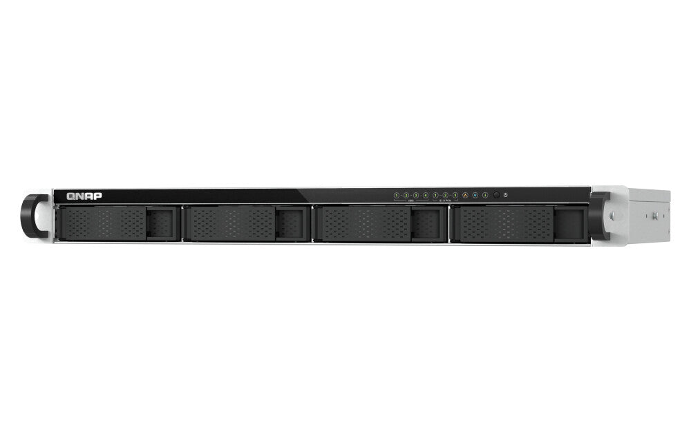QNAP TS-h765eU NAS Rack (1U) Intel Atom® 8 GB DDR5 QuTS hero Black, Grey