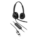 HP Poly Mission 425 Stereo USB Wired Headset Classic (Bulk)