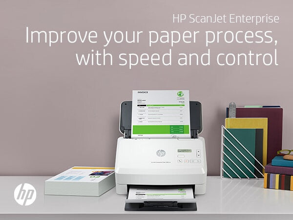 HP Scanjet Enterprise Flow 5000 s5 Sheet-fed scanner 600 x 600 DPI A4 White