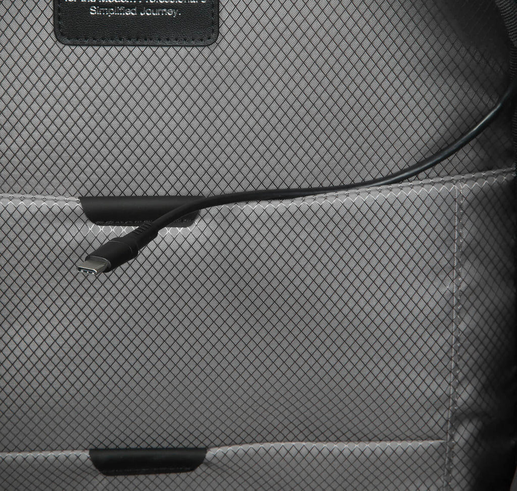 Targus HeritageLuxe backpack Travel backpack Black Polyester
