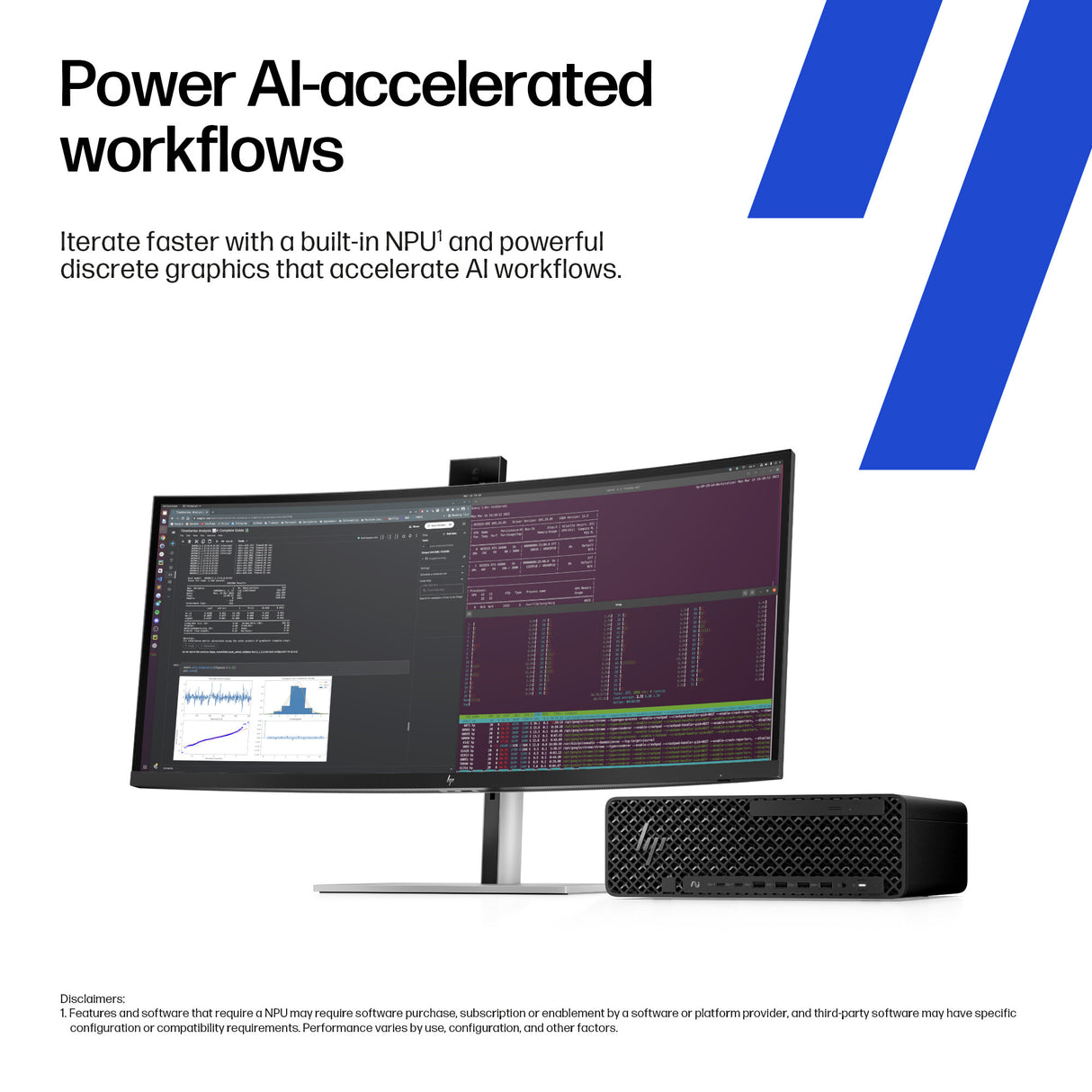 HP Z2 SFF G1i Wolf Pro Security Edition Intel Core Ultra 7 265K 48 GB DDR5-SDRAM 1 TB SSD NVIDIA RTX Pro 2000 Blackwell Windows 11 Pro Workstation AI Workstation, AI PC Black