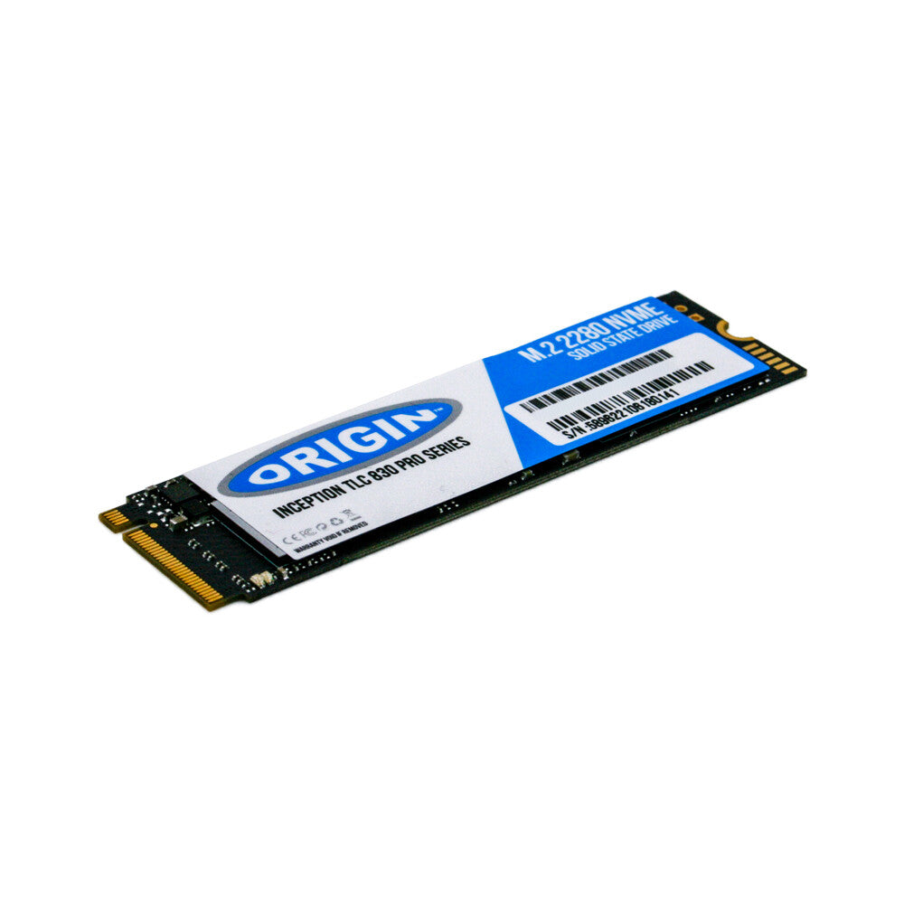 Origin Storage Inception TLC830 Pro Series 500GB PCIe 3.0 NVMe M.2 80mm 3D TLC
