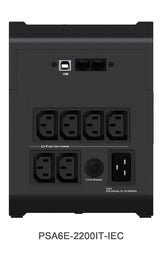 Vertiv PowerUPS 200 Essential PSA6E-2200IT-IEC, 2200VA/1225W