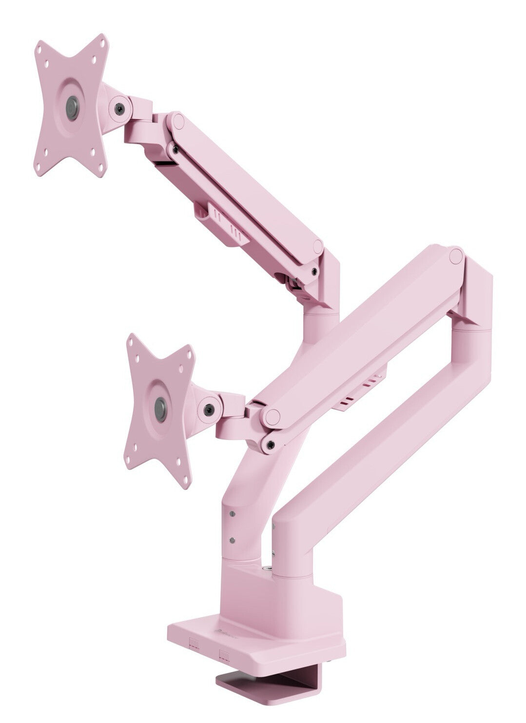 Arozzi AZ-ALZARE-NEO-DUO-PNK monitor mount / stand 81.3 cm (32") Desk Pink