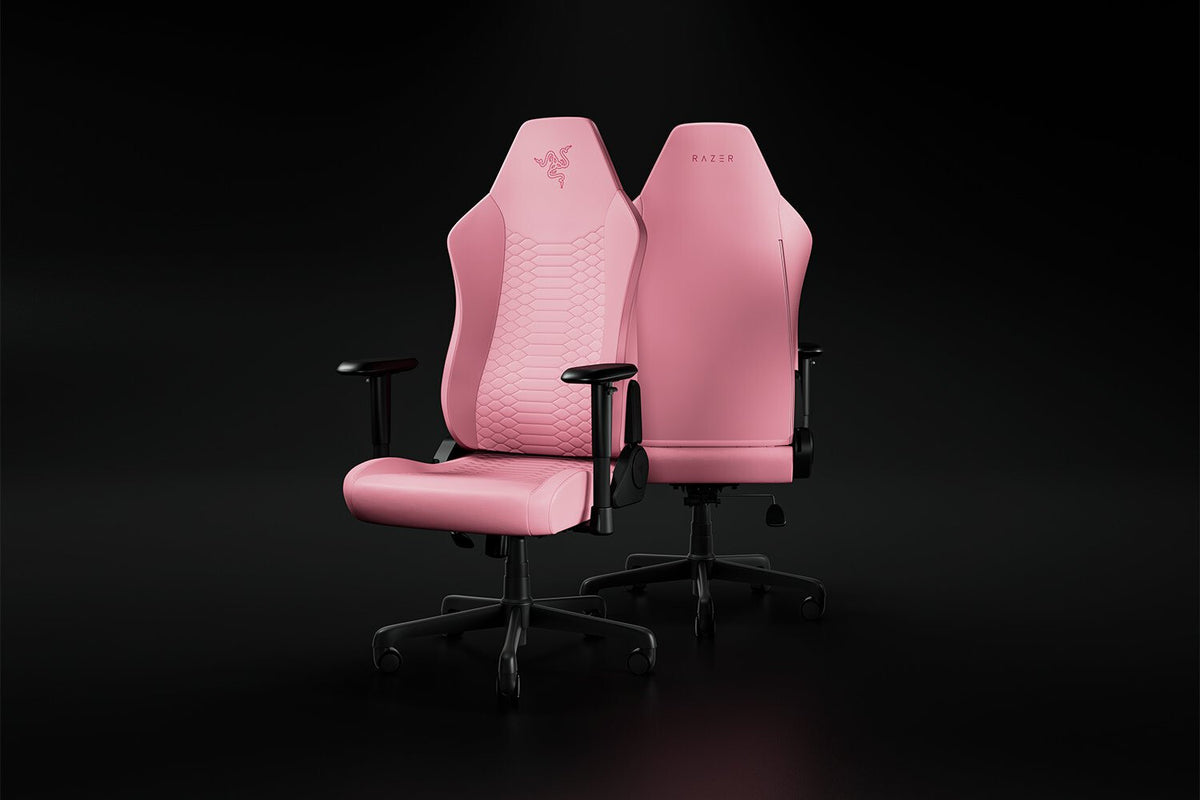 Razer Iskur V2 X NewGen PC gaming chair Bucket (cradle) seat Pink