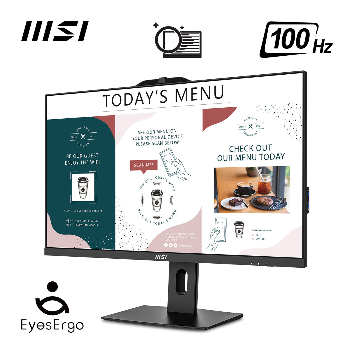MSI Pro AP272P 14M Intel Core i7 14700 All in One PC Barebone, (NO RAM, NO Storage, NO OS), 27 Inch IPS Screen/UHD Graphics/Type-C/USB/LAN/HDMI/DP/WiFi 6E/BT 5.3/VESA