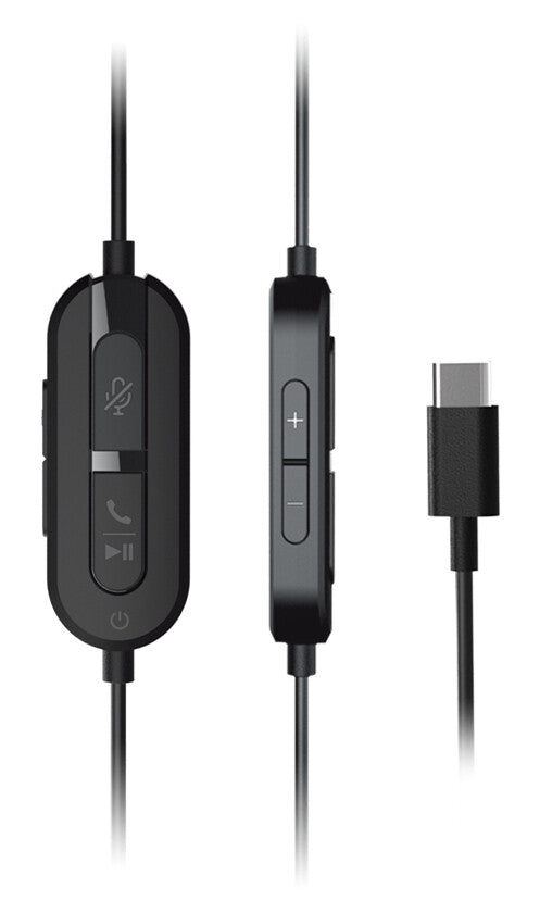 Creative Labs Chat USB Headset Wired Head-band Office/Call center USB Type-C Black
