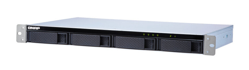 QNAP TL-R400S storage drive enclosure HDD/SSD enclosure Black, Grey 2.5/3.5"