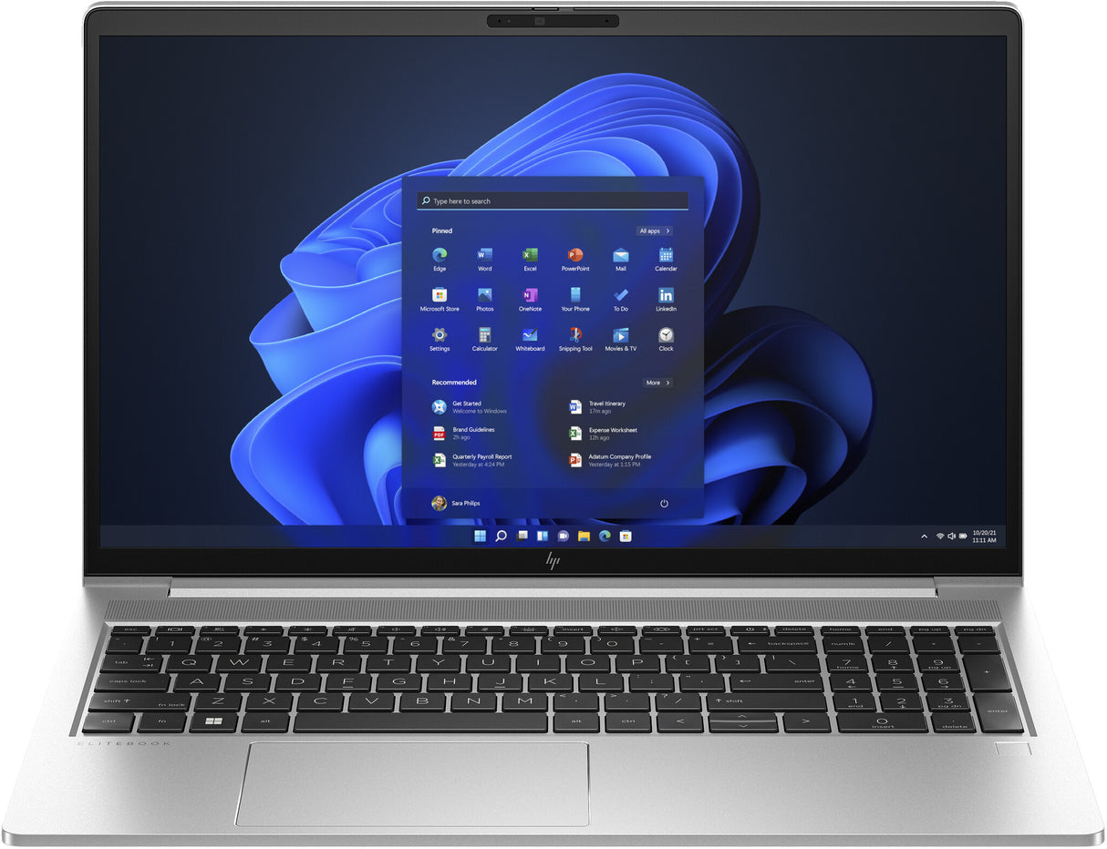 HP EliteBook 655 G10 AMD Ryzen™ 5 7530U Laptop 39.6 cm (15.6") Full HD 16 GB DDR4-SDRAM 512 GB SSD Wi-Fi 6E (802.11ax) Windows 11 Pro Silver