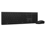 Lenovo 4X31K03967 keyboard Mouse included Office RF Wireless + Bluetooth QWERTY UK English Grey