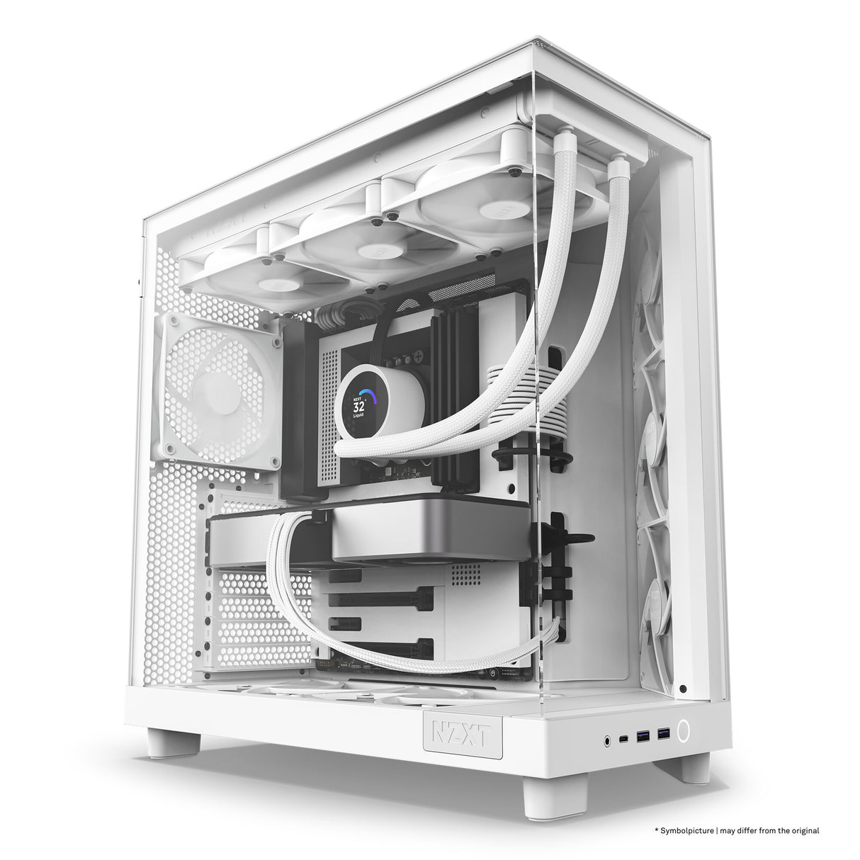 NZXT H6 Flow Midi Tower White
