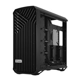 Fractal Design Torrent (Light TG) gabinete para juegos con ventanas de vidrio tintado claro, E-ATX, 5 ventiladores, concentrador de ventilador, tira RGB en cubierta de fuente de alimentación, rejilla frontal, USB-C