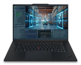 Lenovo ThinkPad P1 Gen 9 Intel Core Ultra 9 386H Mobile workstation 40.6 cm (16") WUXGA 64 GB LPDDR5x-SDRAM 1 TB SSD NVIDIA RTX PRO 2000 Blackwell Wi-Fi 7 (802.11be) Windows 11 Pro Black English