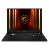 MSI VECTOR A18 HX A9WHG-005UK laptop AMD Ryzen™ 9 9955HX 45.7 cm (18") Quad HD+ 32 GB DDR5-SDRAM 1 TB SSD NVIDIA GeForce RTX 5070 Ti Wi-Fi 7 (802.11be) Windows 11 Home Advanced UK English Grey
