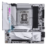 GIGABYTE B760M AORUS ELITE X AX Motherboard - Supports Intel Core 14th Gen CPUs, 14+1+1 phases VRM, up to 8266MHz DDR5 (OC), 2xPCIe 4.0 M.2, Wi-Fi 6E, 2.5GbE, USB 3.2 Gen 2