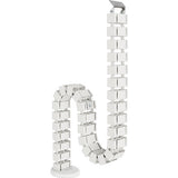 Fellowes 100136872 cable organizer Desk Cable sleeve White 1 pc(s)