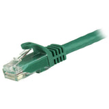 StarTech.com 7m CAT6 Ethernet Cable - Green CAT 6 Gigabit Ethernet Wire -250MHz 100W PoE RJ45 UTP Network/Patch Cord Snagless w/Strain Relief Individually Tested