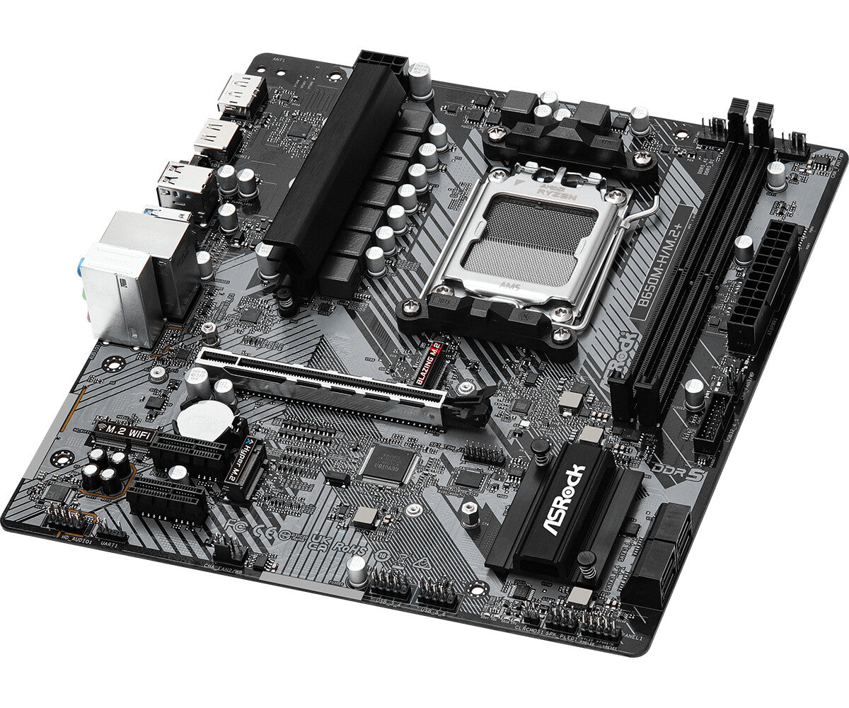 Asrock B650M-H/M.2+ AMD B650 Socket AM5 micro ATX
