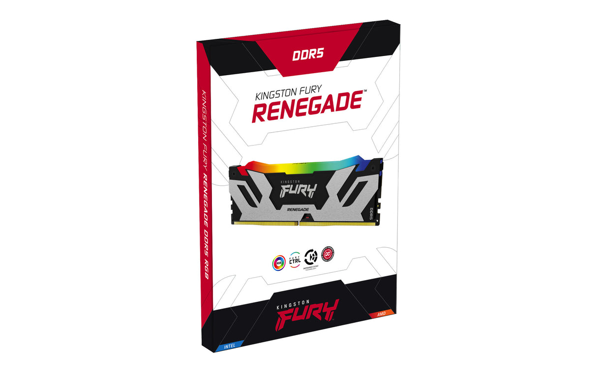 Kingston Technology FURY 32GB 6400MT/s DDR5 CL32 DIMM (Kit of 2) Renegade RGB