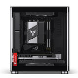 Jonsbo TK-0 BLACK computer case Black, Wood