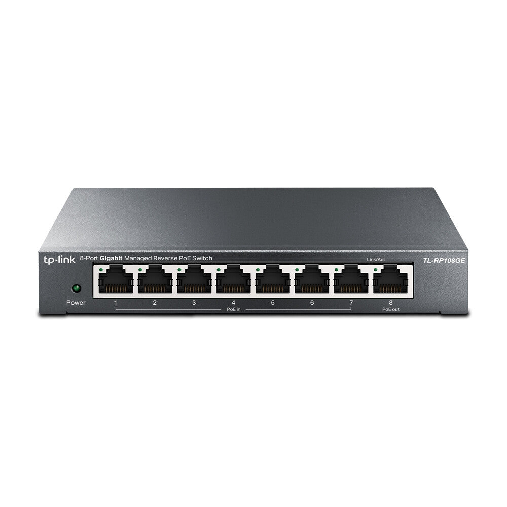 TP-Link 8-Port Gigabit Managed Reverse PoE Switch