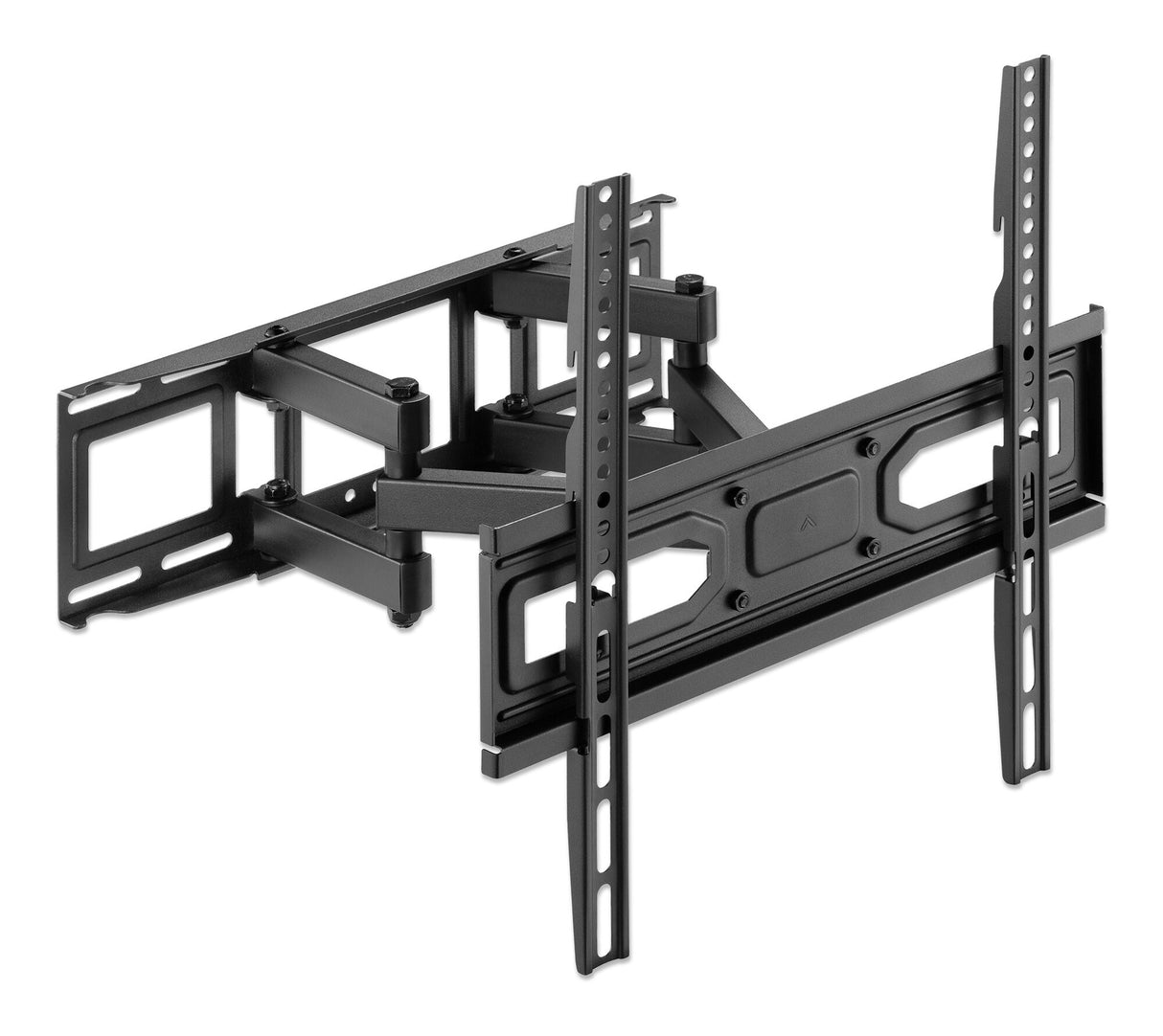 Manhattan Wall Mount for TV & Monitors (Full Motion), For screens 32" to 55", VESA compatability: all between 100x100mm and 400x400mm - check the dimensions of the four mounting holes on back of screen to ensure it fits, Max 40kg, Black, Bracket, Lifetime