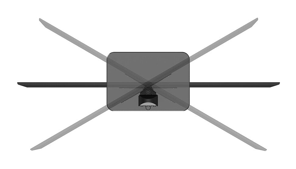 Neomounts DS45-430BL12 TV stand 23-43"- swivel