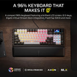 Corsair CH-91E921E-UK keyboard Gaming USB QWERTY UK English Black, White