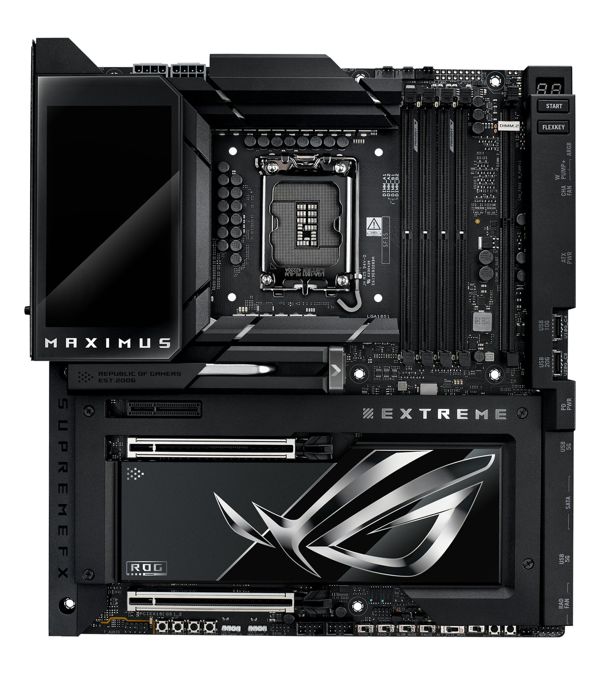 ASUS ROG MAXIMUS Z890 EXTREME Intel Z890 LGA 1851 (Socket V1) Extended ATX