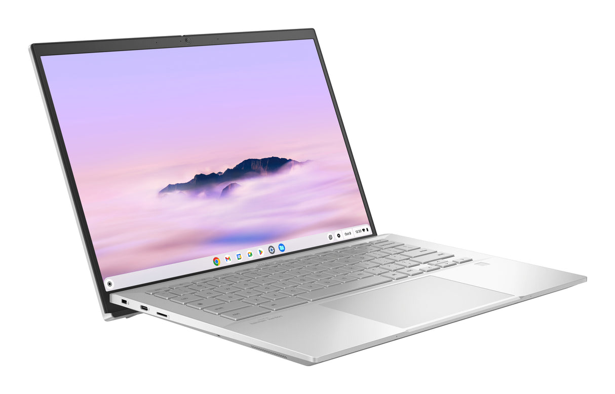 ASUS Chromebook Plus Enterprise CB54 CB5403CMA-QM1092 Intel Core Ultra 7 155U 35.6 cm (14") Touchscreen WQXGA 16 GB LPDDR5x-SDRAM 512 GB SSD Wi-Fi 6E (802.11ax) ChromeOS Silver