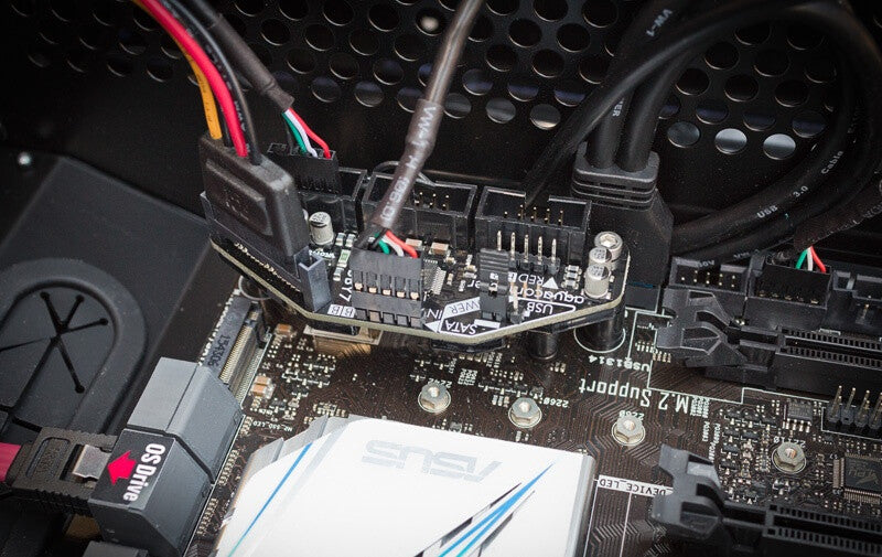 Aqua Computer HUBBY7 interface cards/adapter Internal USB 2.0