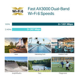 TP-Link Omada AX3000 Indoor/Outdoor WiFi 6 Access Point