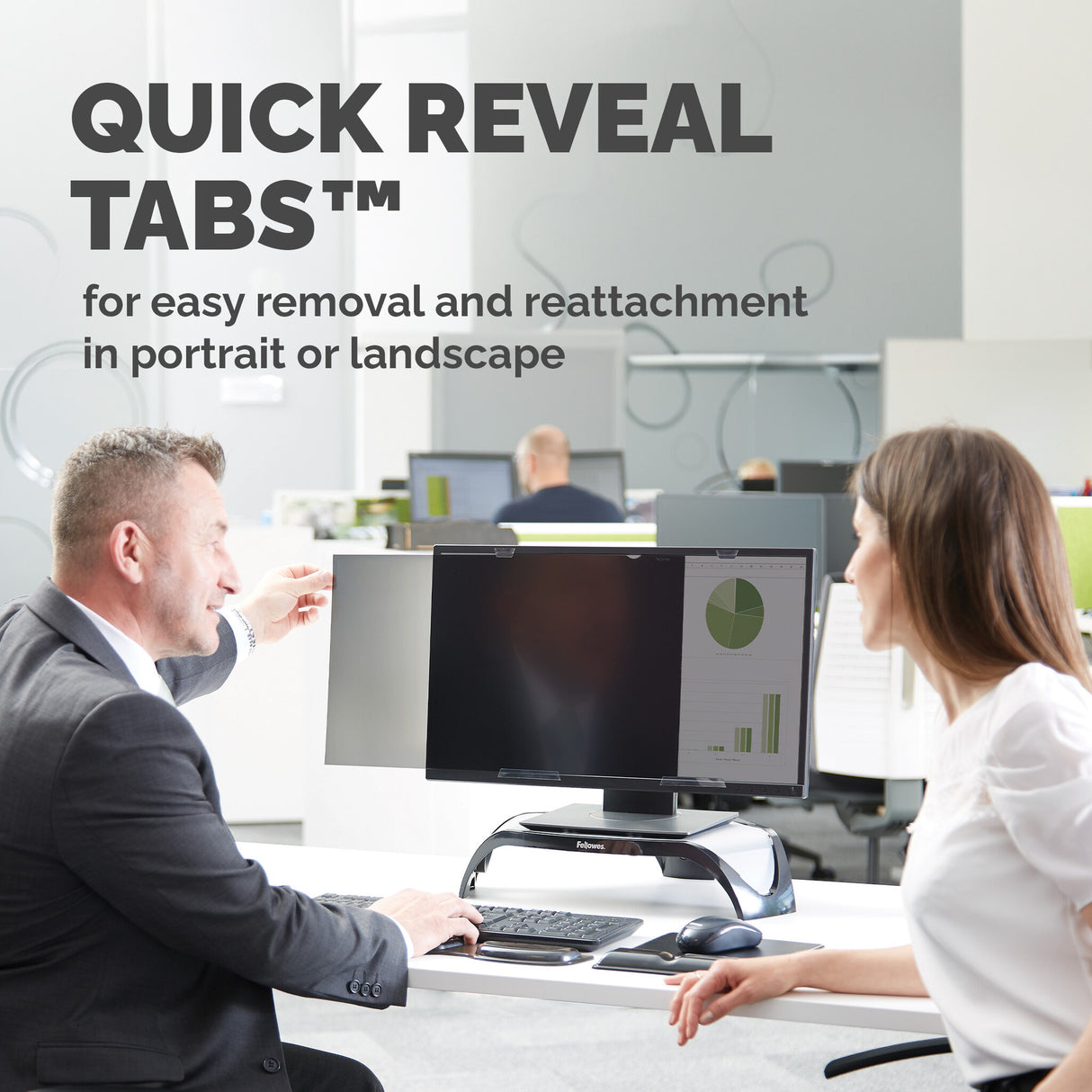 Fellowes PrivaScreen Blackout Privacy Filter - 21.5" Wide (16:9)
