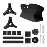 StarTech.com PC Wall Mount Bracket, Supports Desktop Computers Up To 40lb (18kg), Tool-Less Adjustments 1.9-7.8in (50-200mm), Heavy-Duty Wall Mount Shelf/Holder for PC Case/Tower