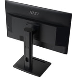 MSI PRO MP275PG 27 Inch Monitor, FHD (1920 x 1080), 100Hz, IPS, 1ms, 1x HDMI 1.4b, 1x DP 1.2a output, 1x D-Sub(VGA), Built-in Speakers, Anti-Glare, Anti-Flicker, Less Blue light, TÜV Certified, VESA, Kensington, 4-way adjustable stand, Black