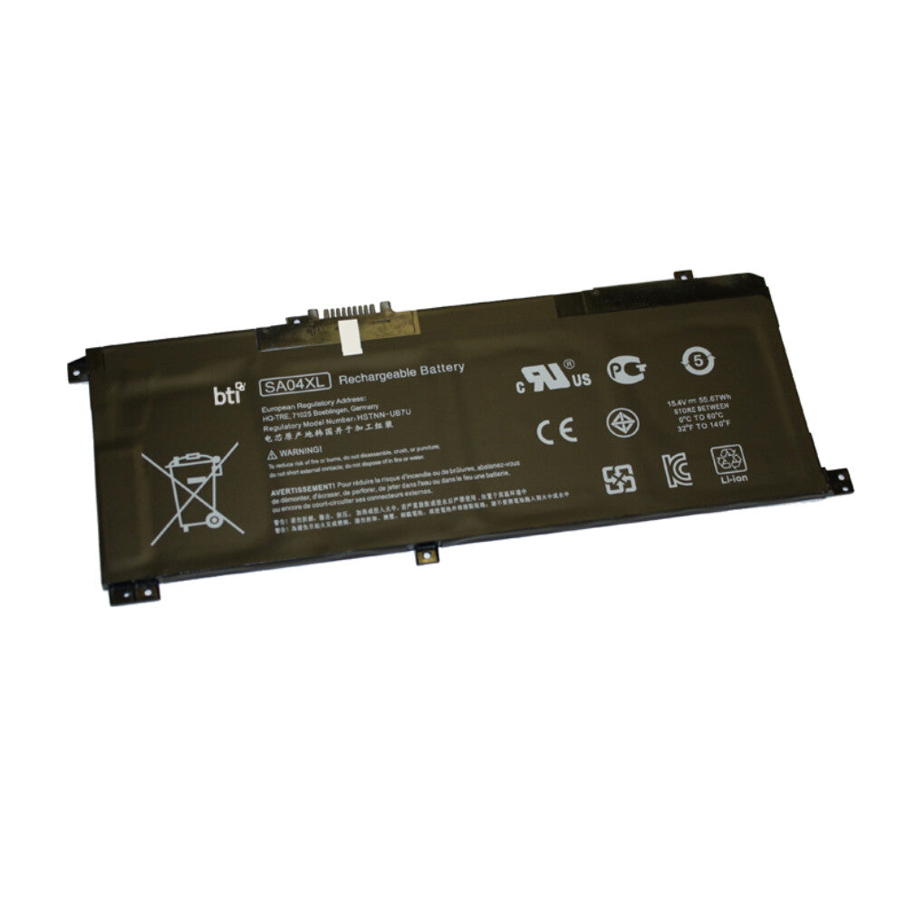 BTI L43267-005 compatible 55.67Wh 4-cell battery for HP Envy X360 15-DR Envy X360 15-DS