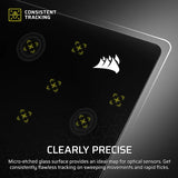 Corsair MM Glass Large Gaming mouse pad Black
