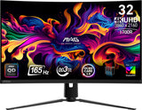MSI MAG 321CUP QD-OLED computer monitor 80 cm (31.5") 3840 x 2160 pixels 4K Ultra HD Black