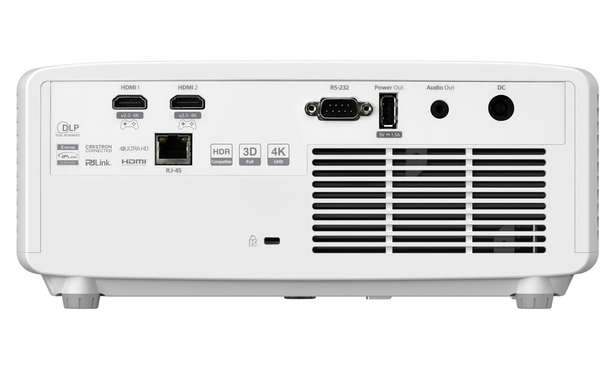 Optoma UHZ35 Standard throw projector 3500 ANSI lumens DLP UHD 4K (3840x2160) 3D White