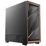Antec FLUX SE Midi Tower Black, Wood
