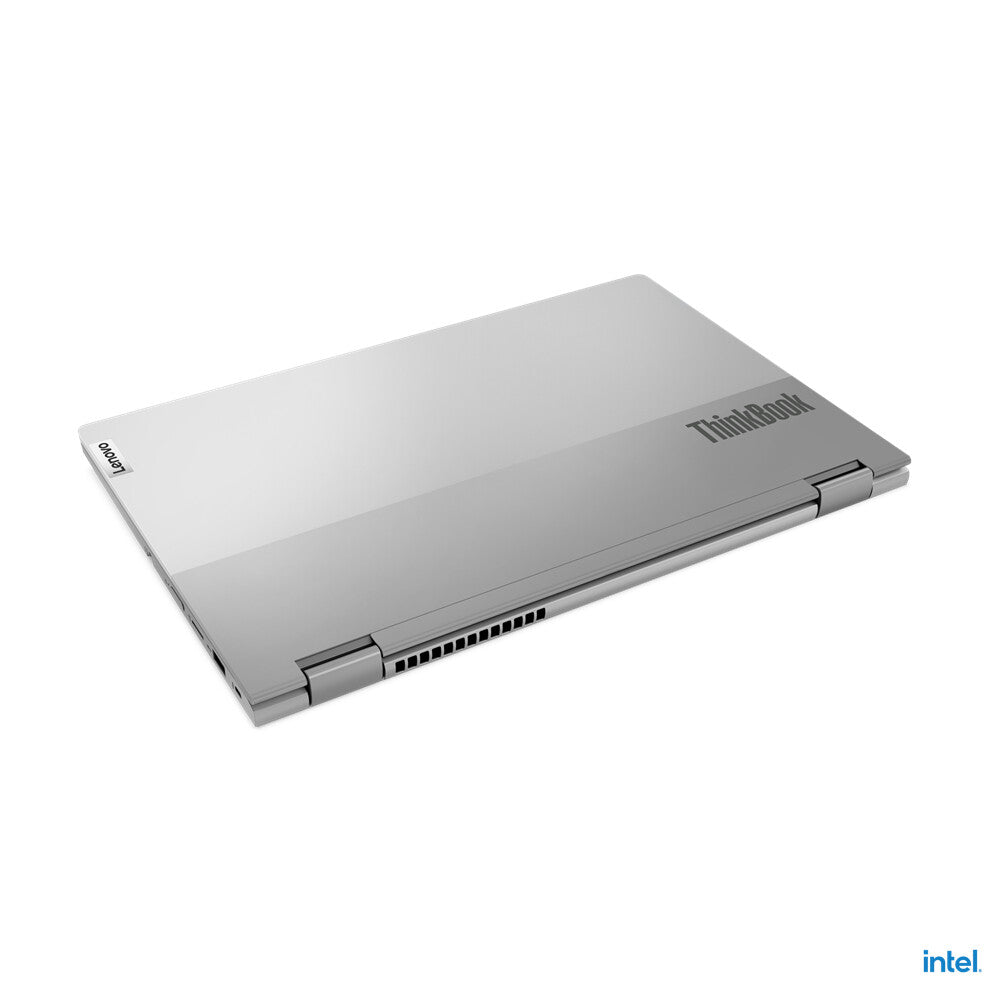 Lenovo ThinkBook 14s Yoga G3 IRU Intel® Core™ i7 i7-1355U Hybrid (2-in-1) 35.6 cm (14") Touchscreen Full HD 16 GB DDR4-SDRAM 512 GB SSD Wi-Fi 6 (802.11ax) Windows 11 Pro UK English Grey